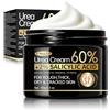 LAWEZX Crema Urea per Piedi e Mani, Crema Piedi Urea 60% con Acido Salicilico 2%, per Mani, Talloni, Gomiti e Ginocchia, Un'idratazione Profonda, Screpolati Rimozione e Ammorbidimento Dei Calli, 150g