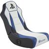 XROCKER Sedia da gioco XRocker Geist 2.0 PlayStation Da pavimento Pieghevole max 80kg Blu/Bianco [2021026]