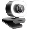 streamplify Webcam per streamer Streamplify Cam Plus 2MP Full HD 1080p a 60fps Testa regolabile RGB Nero [SPCW-CLFH221.11]