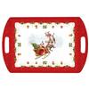 EASY LIFE Nostaligc Christmas Vassoio Rettangolare con Manici 52x35cm Melamina Tavola di Natale