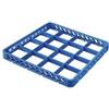 Forcar attrezzature per la ristorazione RIA16 Rialzo 16 scomparti per cestello lavastoviglie 50x50 h4,5 blu