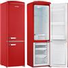 SEVERIN Frigorifero combinato Severin Retro' RKG 8917 Rosso