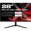 JAPANNEXT JN-IPS280UHD144F Monitor PC 71,1 cm (28") 3840 x 2160 Pixel 4K Ultra HD LCD Nero [JN-IPS280UHD144F]