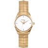 Breil Orologio TW1905 DONNA SINUOUS WATCHES quadrante MONO-COLORE BIANCO movimento SOLO TEMPO - 3 LANCETTE QUARZO e BRACCIALE ACCIAIO COLORATO ORO