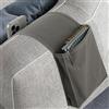 Ipenny - Organizzatore per bracciolo divano o letto, per contenere telecomando TV, tasche per cellulare, tablet, notepad, riviste, DVD