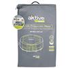 AKTIVE Copertura impermeabile per tavolo da giardino, coperture impermeabili per mobili da giardino, copertura per tavolo rotondo, Ø150 cm, 60% poliestere, con protezione UV, grigio, Giardino