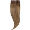 Rapunzel of Sweden Classic Clip-ins Straight / Light Volume / 3 pieces Brownish Blonde Balayage B5.0/8.3 50 cm Extension per capelli 57 g