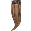 Rapunzel of Sweden Classic Clip-ins Straight / Light Volume / 3 pieces M5.0/7.4 Golden Brown Mix 40 cm Extension per capelli 52.5 g