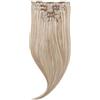Rapunzel of Sweden Classic Clip-ins Straight / Medium Volume / 7 pieces M7.3/10.8 Cendre Ash Blonde Mix 60 cm Extension per capelli 120 g