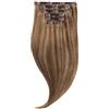 Rapunzel of Sweden Classic Clip-ins Straight / Medium Volume / 7 pieces M5.0/7.4 Golden Brown Mix 50 cm Extension per capelli 110 g