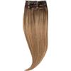 Rapunzel of Sweden Classic Clip-ins Straight / Light Volume / 3 pieces Natural Brown ColorMelt C2.2/5.1 40 cm Extension per capelli 52.5 g