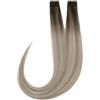 Rapunzel of Sweden Premium Tape Extensions Straight / Classic Tape 4 cm / 8 pieces Dark Ashy Blonde Balayage B2.6/10.7 50 cm Extension per capelli 20 g
