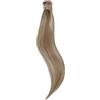 Rapunzel of Sweden Ponytail Straight / Clip-in / Light Volume Brown Ash Blonde Balayage B5.1/7.3 40 cm Extension per capelli 45 g