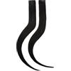 Rapunzel of Sweden Single Invisible Clip-ins Straight / 2 pieces 1.0 Black 40 cm Extension per capelli 10 g