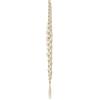 Rapunzel of Sweden Braid Straight 10.7 Light Grey 55 cm Extension per capelli 75 g