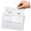 Netuno 1000 buste adesive portadocumenti per spedizioni formato C5 24 x 18,1 cm buste porta-documenti trasparenti impermeabili per bolle di accompagnamento lettere di vettura fatture istruzioni avvisi