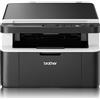 Brother DCP1612W Stampante Multifunzione Laser, Monocromatica, Risoluzione da 2.400 x 600 DPI, Wi-Fi, USB 2.0, Cassetto Carta da 150 Fogli