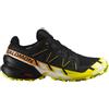 Salomon Scarpe running uomo Salomon Speedcross 6 GTX Black/Sulphur Spring/Bird Of Paradise UK 8,5
