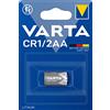 VARTA CR 1/2 AA, 6127 101 401, Batteria Litio Primario Cilindrico, Specialistica, 3 Volts, Diametro 14,7mm, Altezza 25,2mm