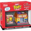Funko Bitty POP! Town: The Simpsons - Bart Simpson & Kwik-E-Mart - Figura in vinile da collezione - Idea regalo - Prodotto ufficiale - Giocattoli per bambini e adulti