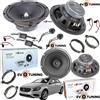 Focal Kit 6 Casse Altoparlanti Focal ASE+ACX 165 Ant+Post per Mercedes Classe A W176