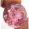 Sapphire_hub AAA + 7,45 ct. Zircone Rosa Cambogia Naturale Taglio Rotondo Gemma Regalo...