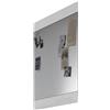 trendteam smart living Trendteam 1116-451-01 - Specchio per Guardaroba Skin, 71 x 73 x 2 cm (B x A x P), Colore: Bianco Lucido