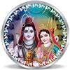 AL Precious Moments Argento Moneta Lord Shiv E Parvati Colorato Design Regalo Item