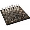 Handmade 30.5cm x da Collezione Premium Ottone Fatto Scacchi Gioco Tavolo Set Tutti Pezzi