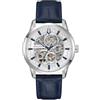 Bulova Orologio Uomo Automatico Sutton Skeleton Blu