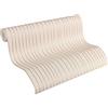 Architects Paper Carta da parati Architects Paper AP 2000 progettazione di F.A, Porsche linea Sketch Serie 10,05 m x 0,53 m beige crema metallizzato 303492