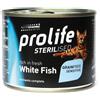 PROLIFE 200 g Prolife Sterilised Grain Free Sensitive Alimento Cibo Umido per Gatti Adulti Sensibili e Sterilizzati con Pesce Bianco Fresco e Patate Senza Cereali