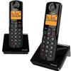 ALCATEL Telefono Cordless Alcatel S280 Duo Black