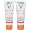 Vichy Crema Viso Anti-età 3 in 1 Abbronzatura Intensa SPF 50 ml 2x50 solare