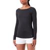 Triumph Donna Flex Smart Top LSL Ex 01, Pajama Top, Black, L