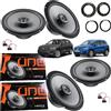 Hertz Evotuning Kit 4 Casse Hertz per Volkswagen Tiguan dal 2017 Ant+Post X165 mm