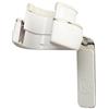 D&A Guitar Gear D & A supporto da parete per chitarre, bianco/cromato