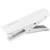 Fellowes Pinza per cucitrice senza inceppamento, capacità 40 fogli - cucitrice manuale antibatterica LX890 - utilizza punti da 24/6 mm, 26/6 mm e 24/8 mm, colore: bianco