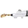 EBTOOLS Bomba Freno Trasero Moto - Pompa Freno Posteriore Hm 50 Pompa Freno Pompa Freno Posteriore Moto Formula Adatto Per110 Atv Adatto Adatto Per Master Cylinder Rear Brake Cylinde