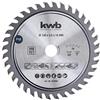 kwb lama per sega circolare 130 x 16 mm, taglio molto fine, adatta per piani di lavoro, legno e pannelli rivestiti