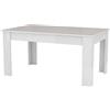 Dmora - Tavolo allungabile Natan, Consolle allungabile Fino a 12 posti, Consolle Estensibile 100% Made in Italy, cm 160/210x90h75, Bianco Lucido