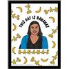 Pyramid International The Office - Poster con cornice, edizione da collezione (This Day is Bananase) 30 cm x 40 cm, prodotto ufficiale