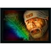 Dharvika Innovations Dipinto Di Sai Baba Oggetto Decorativo Per La Casa Con Cornice Sintetica S2