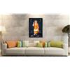 Dharvika Innovations Dipinto Di Sai Baba Oggetto Decorativo Per La Casa Con Cornice Sintetica S3