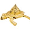 IV Mano Ottone 3 Palco Tartaruga Pyramid Arredo Casa Antico Stile 5.2 " Pollici