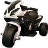 Pilots Kids BMW Moto Elettrica per Bambini a Batteria 3 Ruote Motorino Scooter Cavalcabile