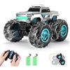 PAISHENKEJI Auto telecomandata RC Camion Giocattolo - 1:14 All Terrain Drift RC Car, Impermeabile 4WD Toy Cars con 50+ Mins Runtime, Off Road Drift Truck Compleanno Regalo di Natale per bambini