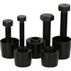 KS Tools 150.3635 Anello di tenuta dell'albero in teflon e anello Simmer, kit utensili di montaggio, 9 pz