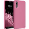 kwmobile Cover per Huawei P20 Custodia - Back Case per Smartphone in Silicone TPU - Protezione Gommata - sweet candy