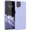 kwmobile Custodia Compatibile con Samsung Galaxy A22 4G Cover - Back Case per Smartphone in Silicone TPU - Protezione Gommata - lavanda pastello